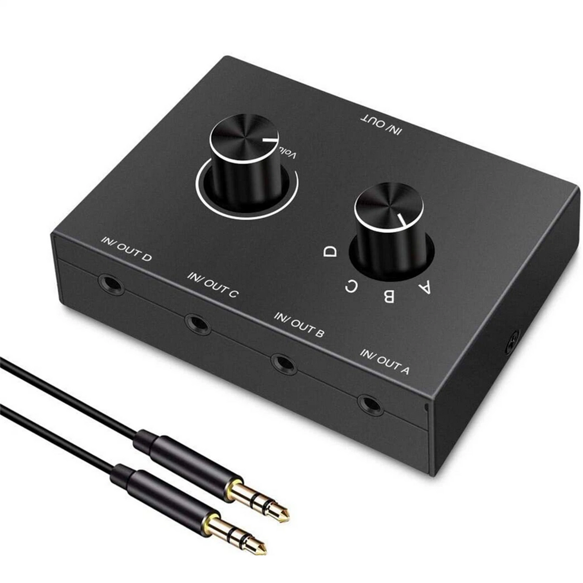 4-Port Audio Switch for Stereo Audio Systems