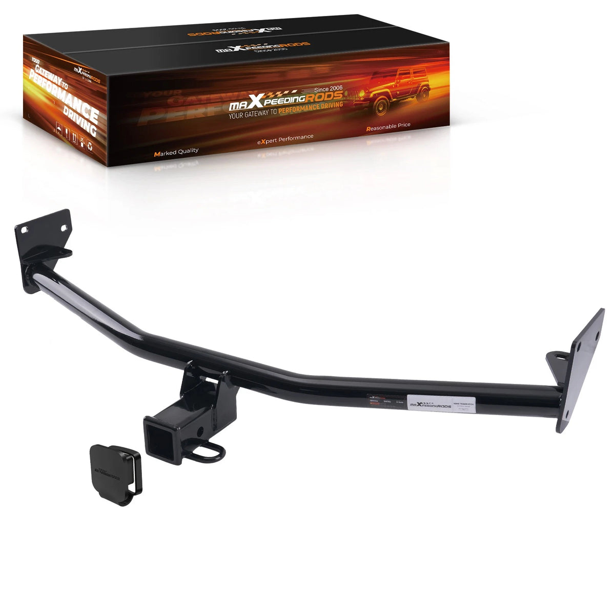 2" Rear Class 2 Hitch for Hyundai Kona (2024–2026) Receiver Powder Coat