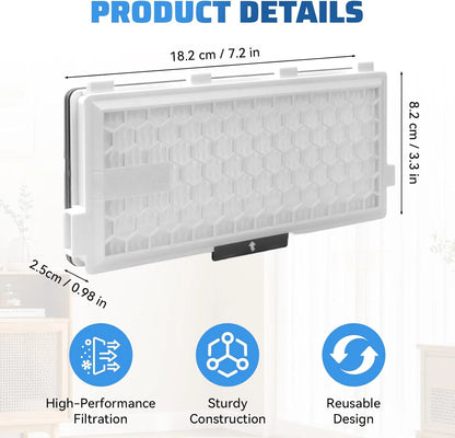 Replacement Dust Filter for Miele Air Purification Vacuums