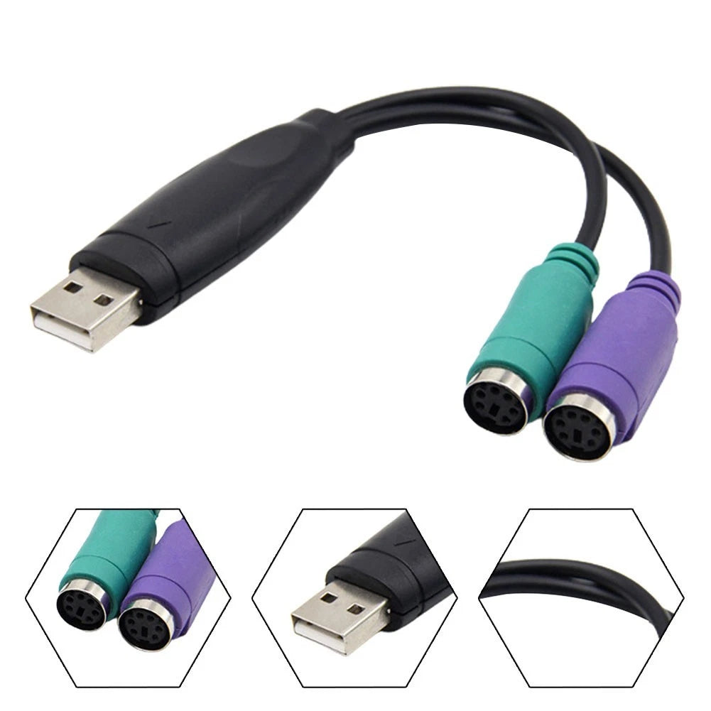 USB to PS/2 Adapter for Workshop (15 cm)