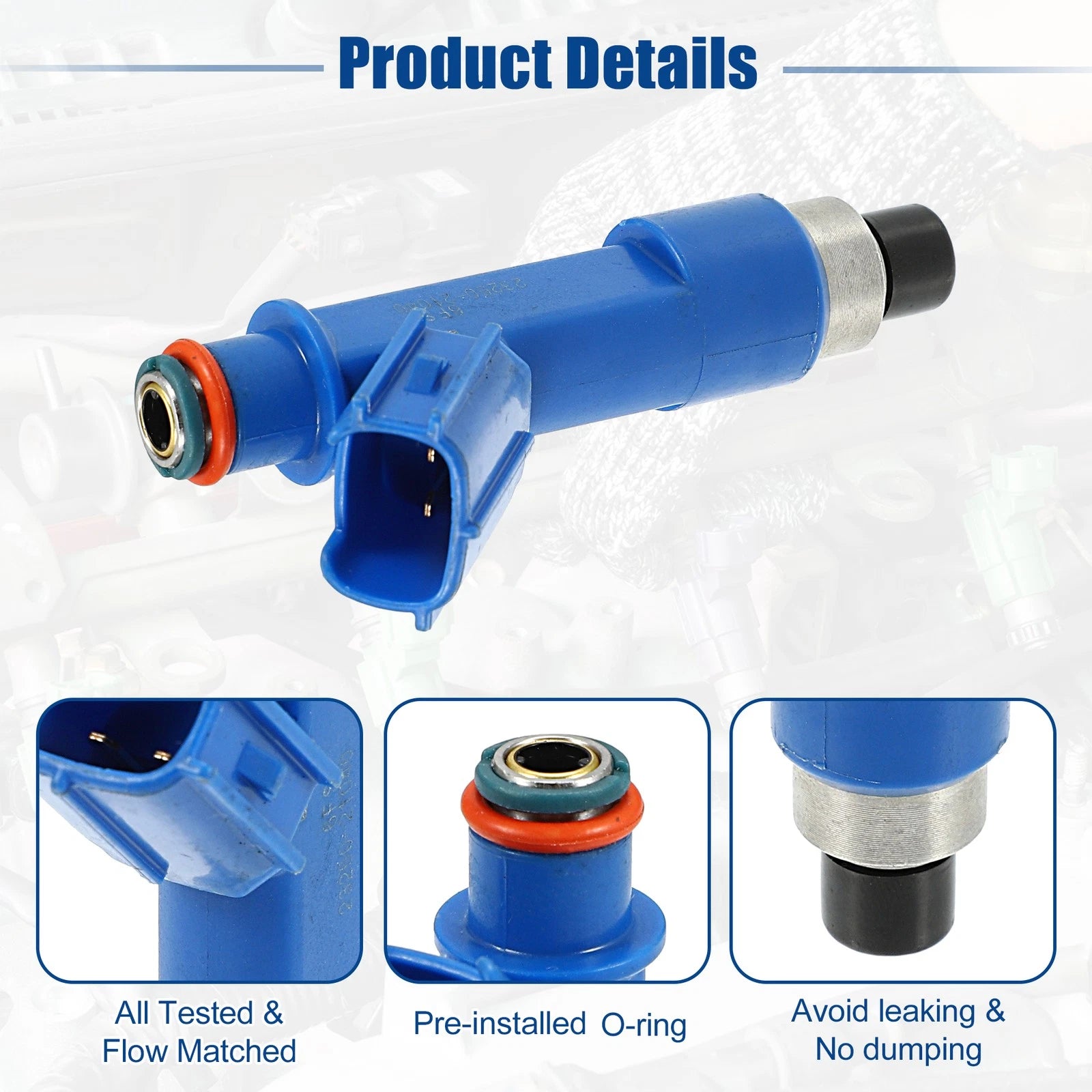 Fuel Injector Nozzle Replacement for Toyota Yaris 1.5L (2007–2019)