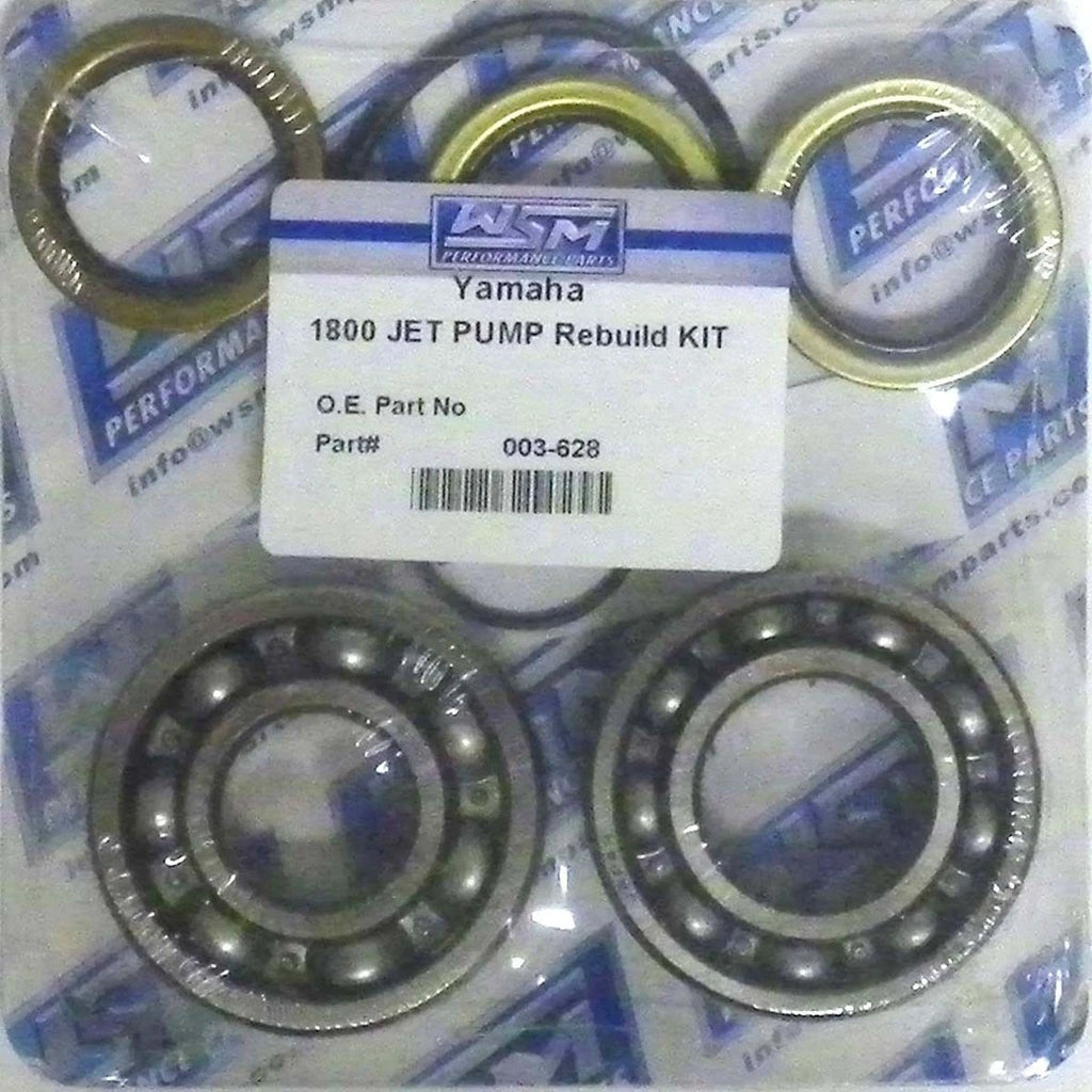 WSM Jet Pump Rebuild Kit for Yamaha 1800 FX FZR FZS GPR VX (2008–2026) 003-628