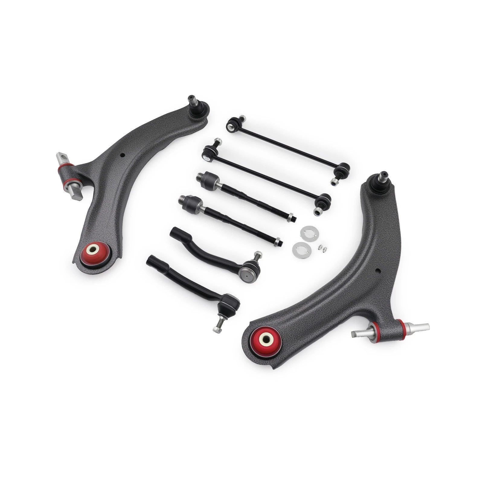 Front Lower Control Arm w/ Poly Tie Rod for Nissan Rogue/Rogue Select (2008–2015)