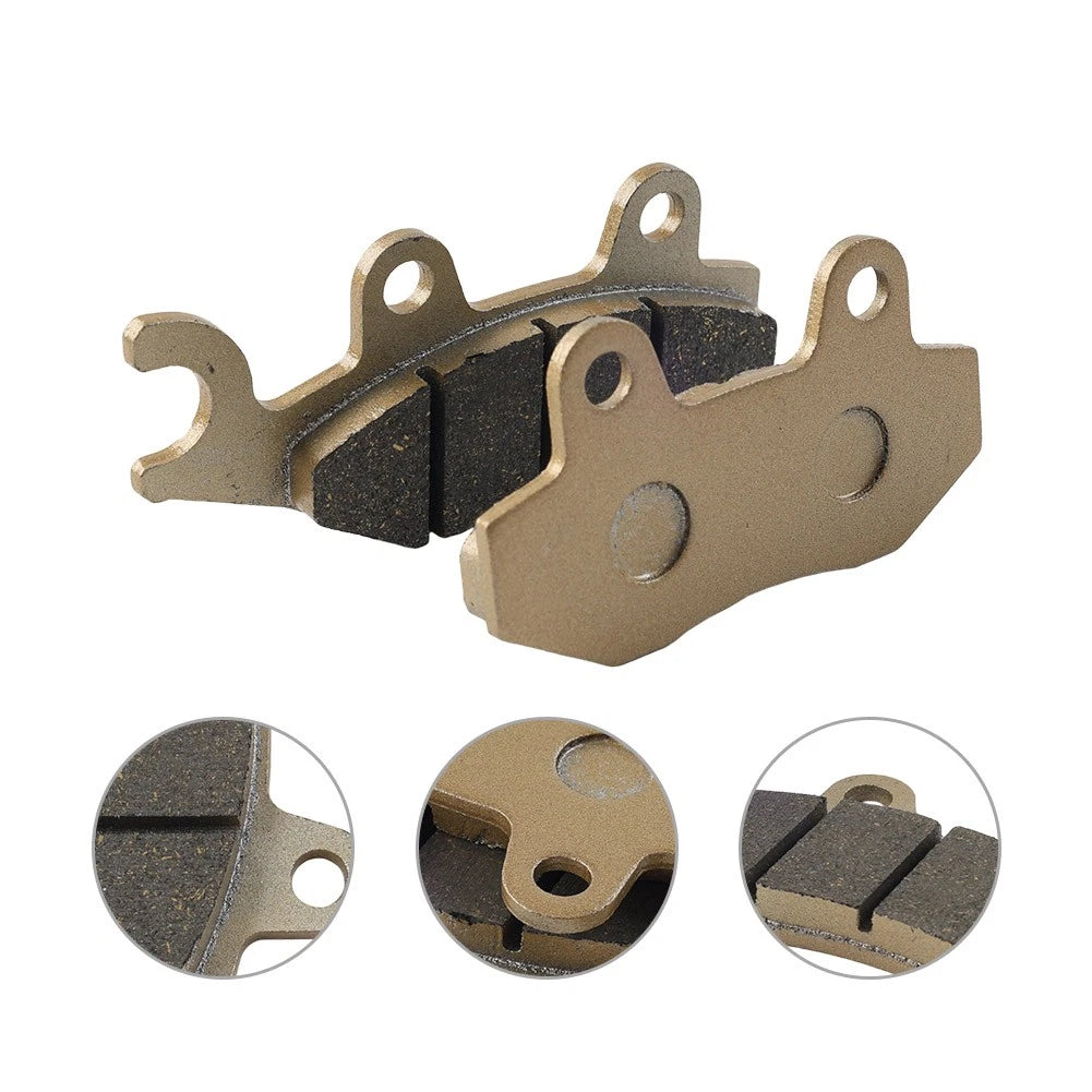 1 Pair Champagne Gold Rear Brake Pads For TIGER EXPLORER 1200