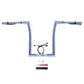 Chrome 16" Prewired Handlebar 1.5" 32mm for Harley Road Glide (2015)