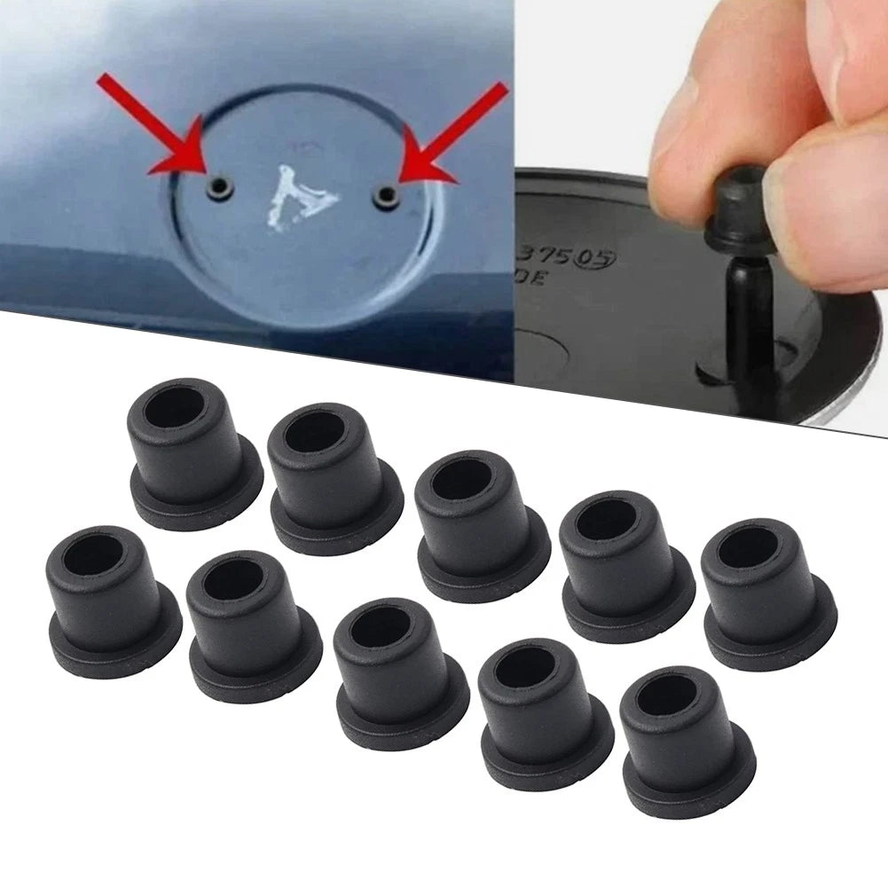 10Pcs Emblem Badge Grommets for BMW E46 E90 (1998–2011) 51141807495