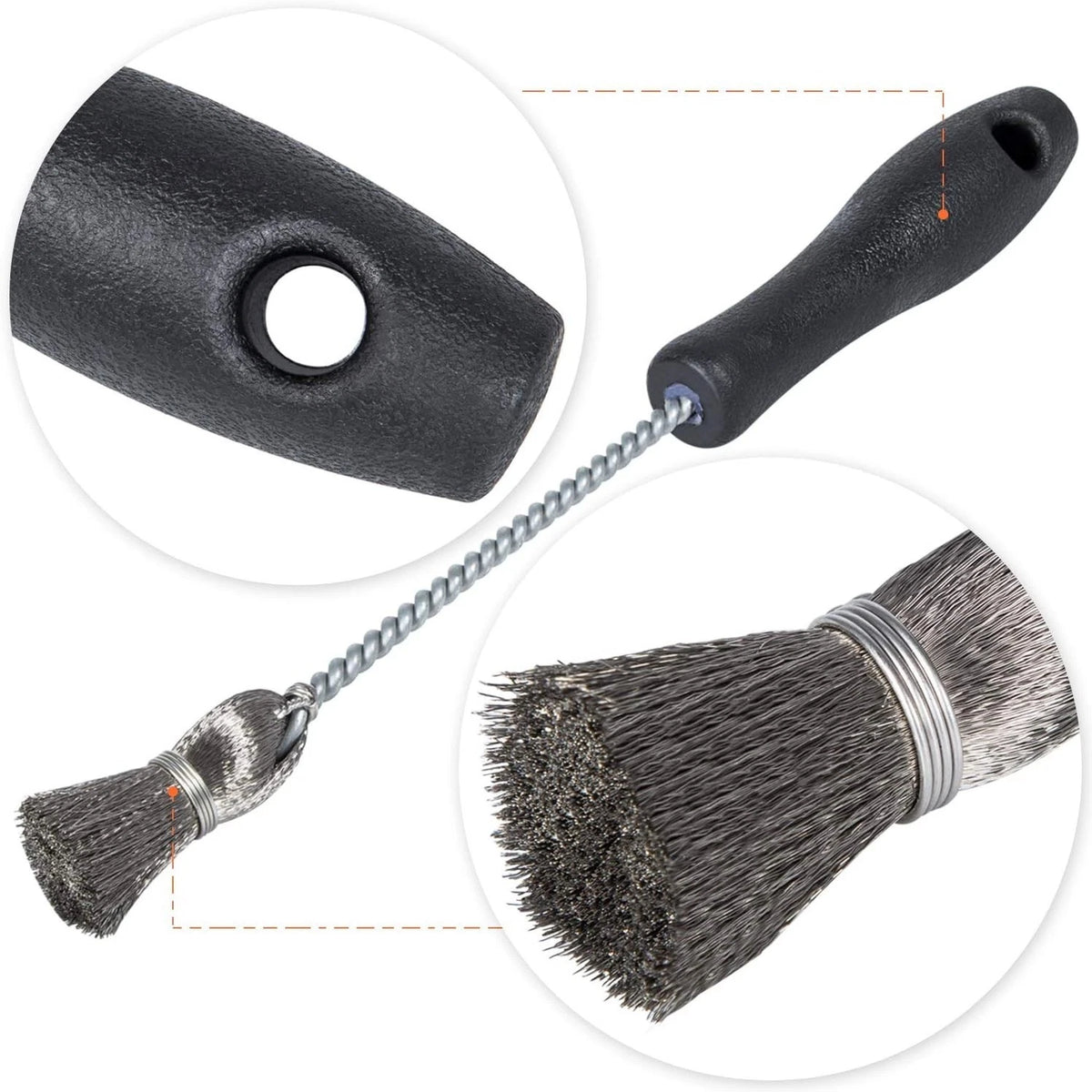 Diesel Injector Maintenance Brush for Caterpillar