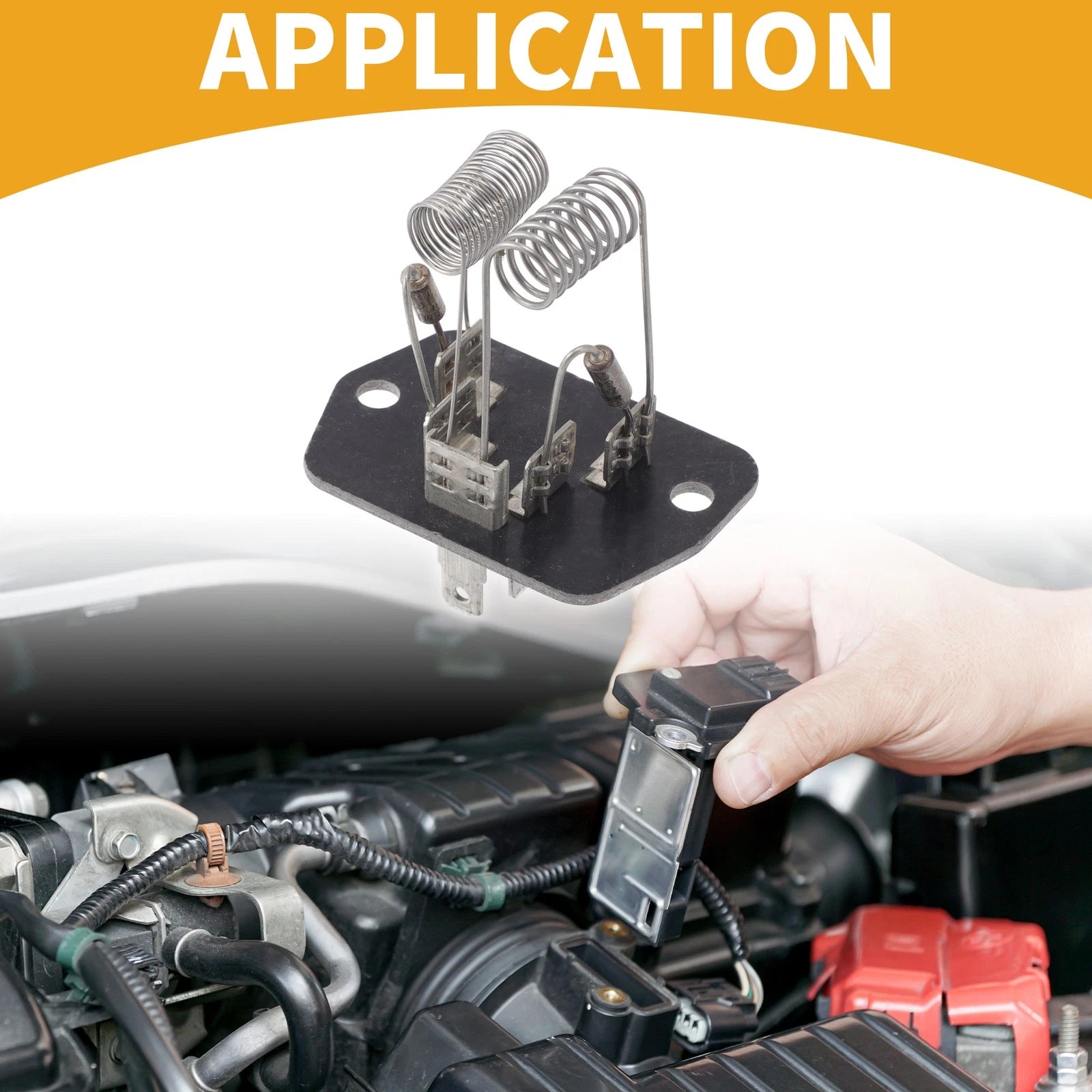 HVAC Blower Motor Resistor Replacement for Chevrolet Silverado (2007–2013)
