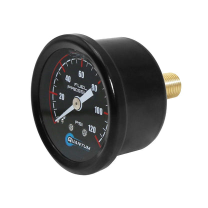 QFS Fuel Pressure Gauge 0-120psi 1/8" NPT for EFI Systems (2010–2023)