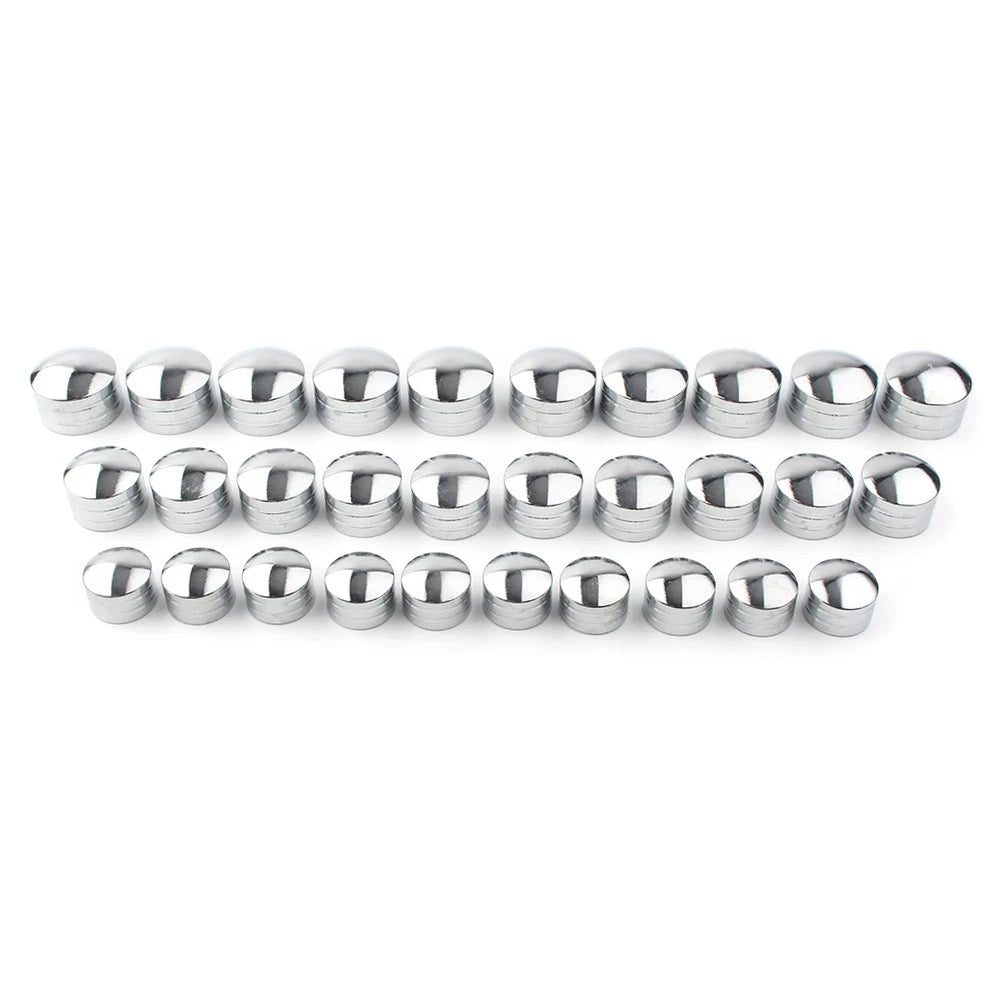 Inner Schrauben Motor Hex Drive Bolt Topper Caps Cover for Harley (9mm-13mm)