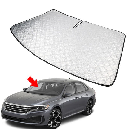 Foldable Windshield Sun Shade for Volkswagen Passat (2012–2022)