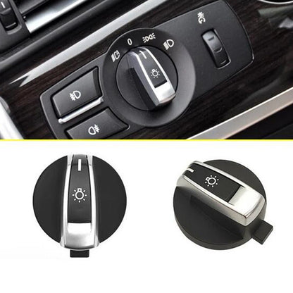 Front Headlight Control Switch Knob for BMW F07 5-Series GT (2010–2017) 61319192744