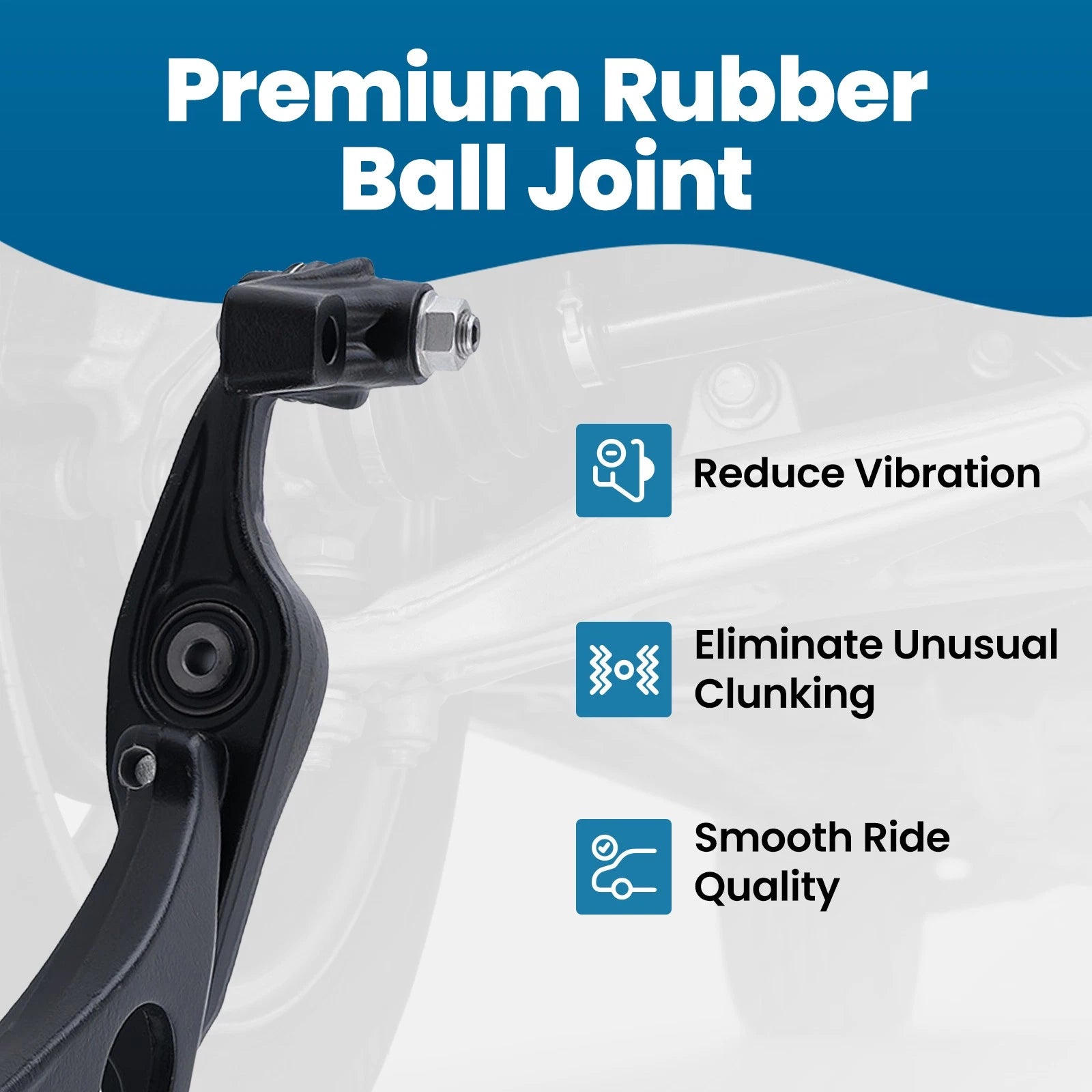 Lower Control Arm Assembly Ball Joint Front Right for Mazda 6 (2009–2013)