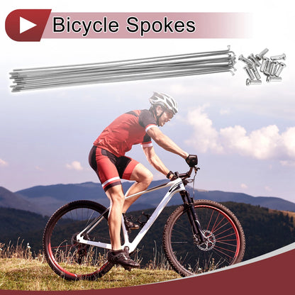 Bicycle Wheel Spokes 14G 251mm Stainless Steel Set for Universal Bike (2000–2026)