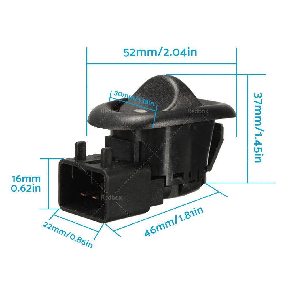 Pair Window Switch for Holden Commodore VT VX VY VZ (1997–2007) 92105254