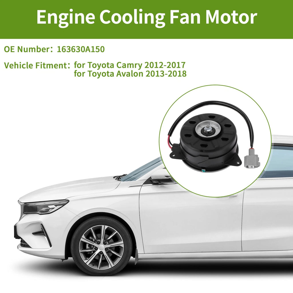 Radiator Fan Motor Replacement for Toyota Camry (2012–2017)