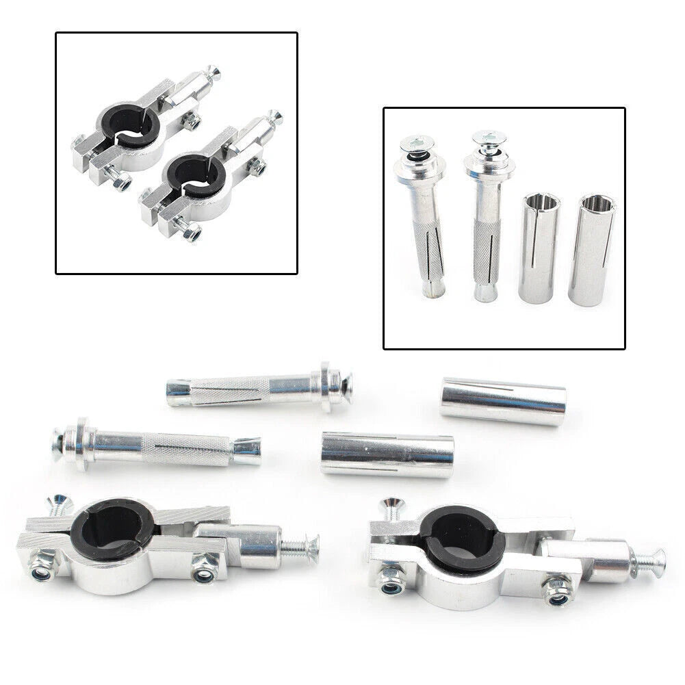 Handlebar Hand Guard Bracket Motorcycle Fit 22mm/28mm Mounting Accessories Set