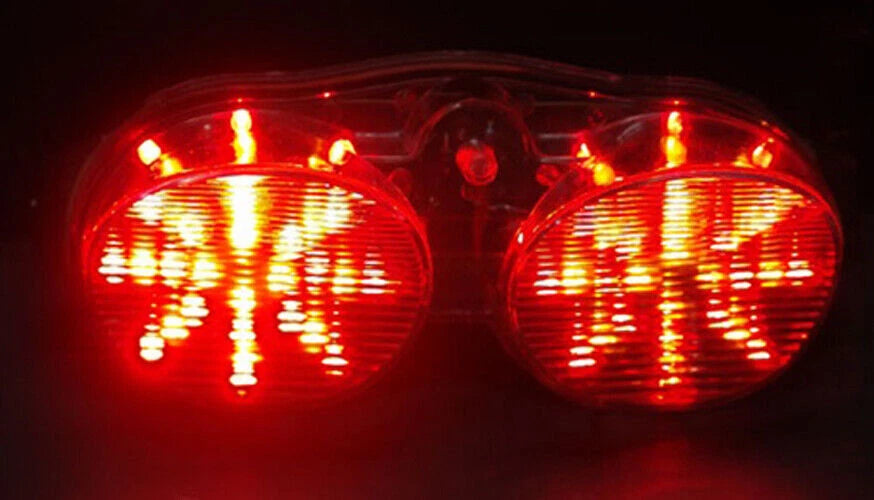 Integrated LED TailLight Turn Signals for Yamaha YZF 600 R6 (2001–2002) Smoke T9