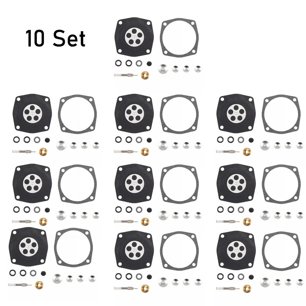 Set of 10 Carburetor Kits for Tecumseh 630978 630932 Oregon 49-039 Toro