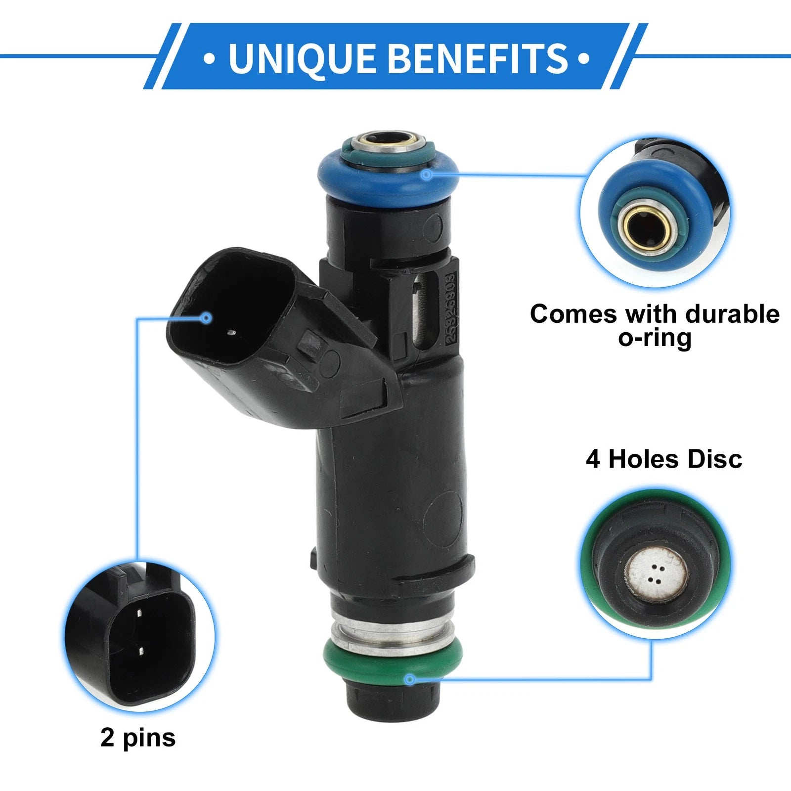 Fuel Injector Replacement for Chevrolet Tahoe 5.3L (2002–2007) 1 Pc
