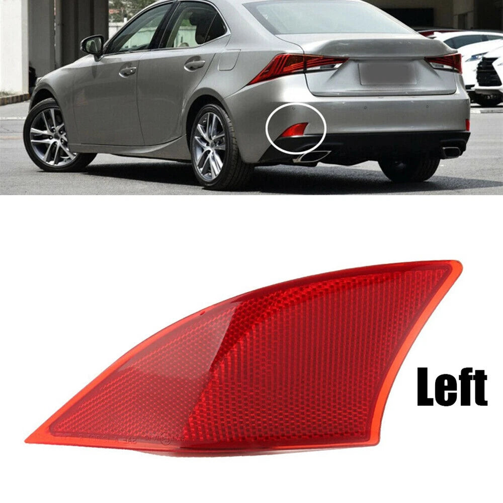 Left Rear Bumper Reflector Light for Lexus IS250 IS350 IS200t IS300 (2014–2020)
