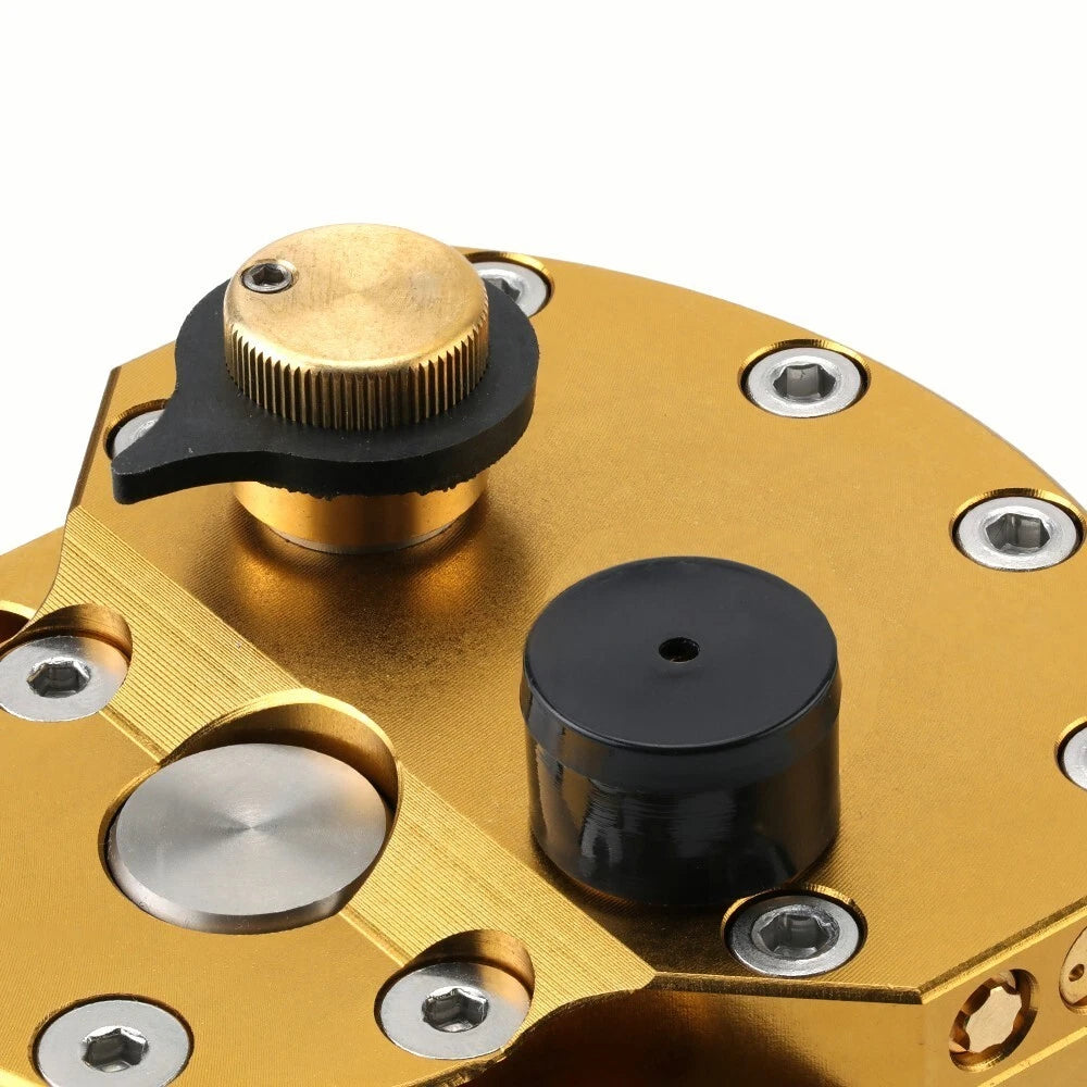 Universal Adjustable Steering Damper Stabilizer for Motorcycle (Gold)