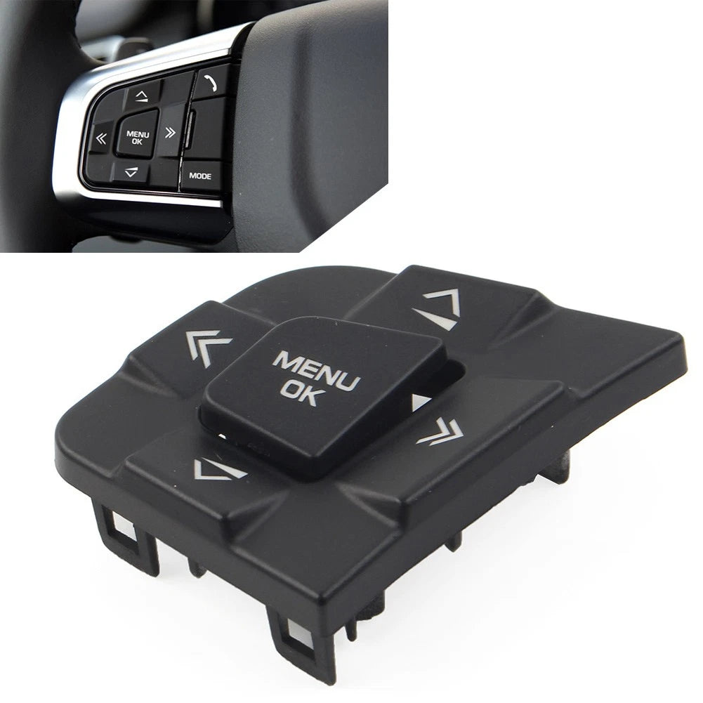 Left Steering Wheel Switch Button Cover for Land Rover Discovery Sport (2015–2019)