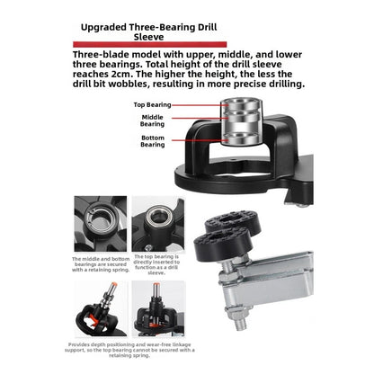 Precision Hinge Punch Tool for Cabinet Installation