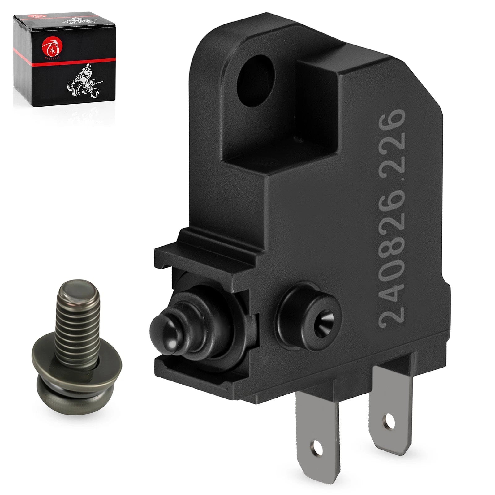 Front Brake Stop Light Switch & Bolt for Yamaha Kodiak 700 (2016–2024)