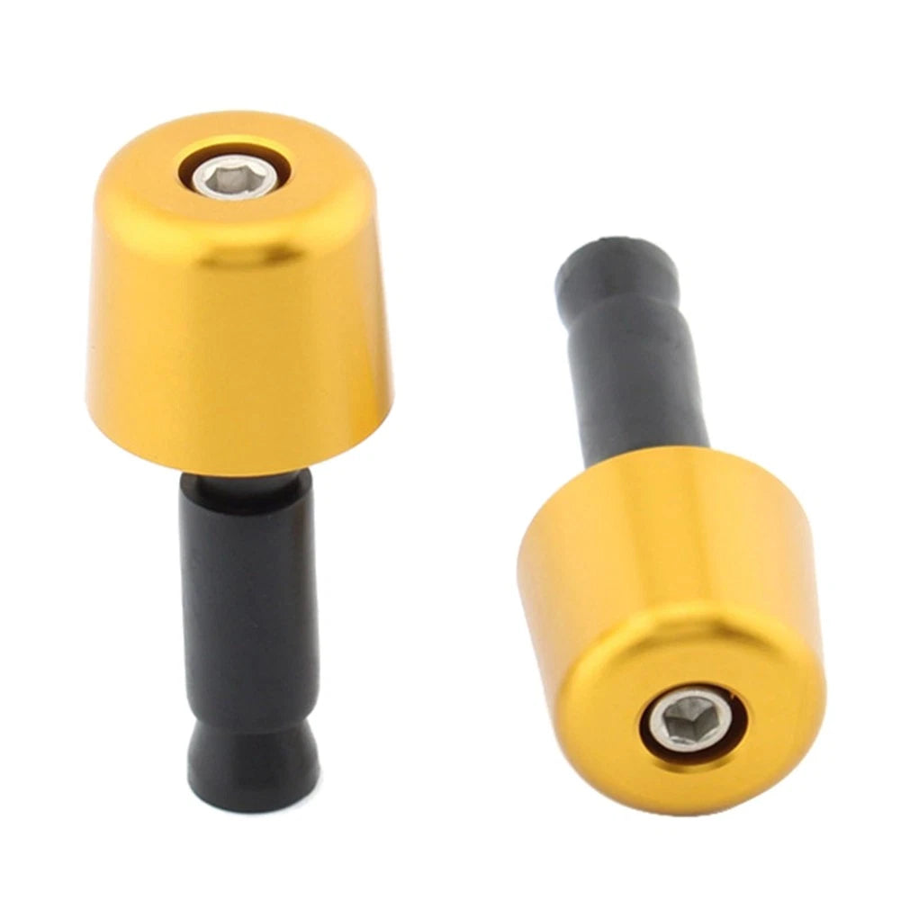 Handlebar Grips for Universal Motorcycle (1in/25.4mm) - Gold