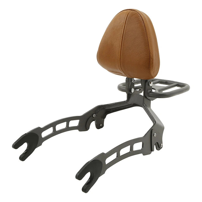 Sissy Bar Backrest Luggage Rack Spools for Indian Scout (2015–2024)