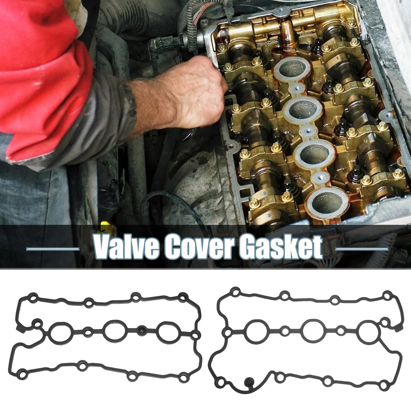 Engine Valve Cover Gasket Set for Audi A6 Quattro (2005–2008)