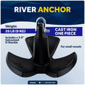 20 Lb River Boat Anchor for Various Boats (FO4633)