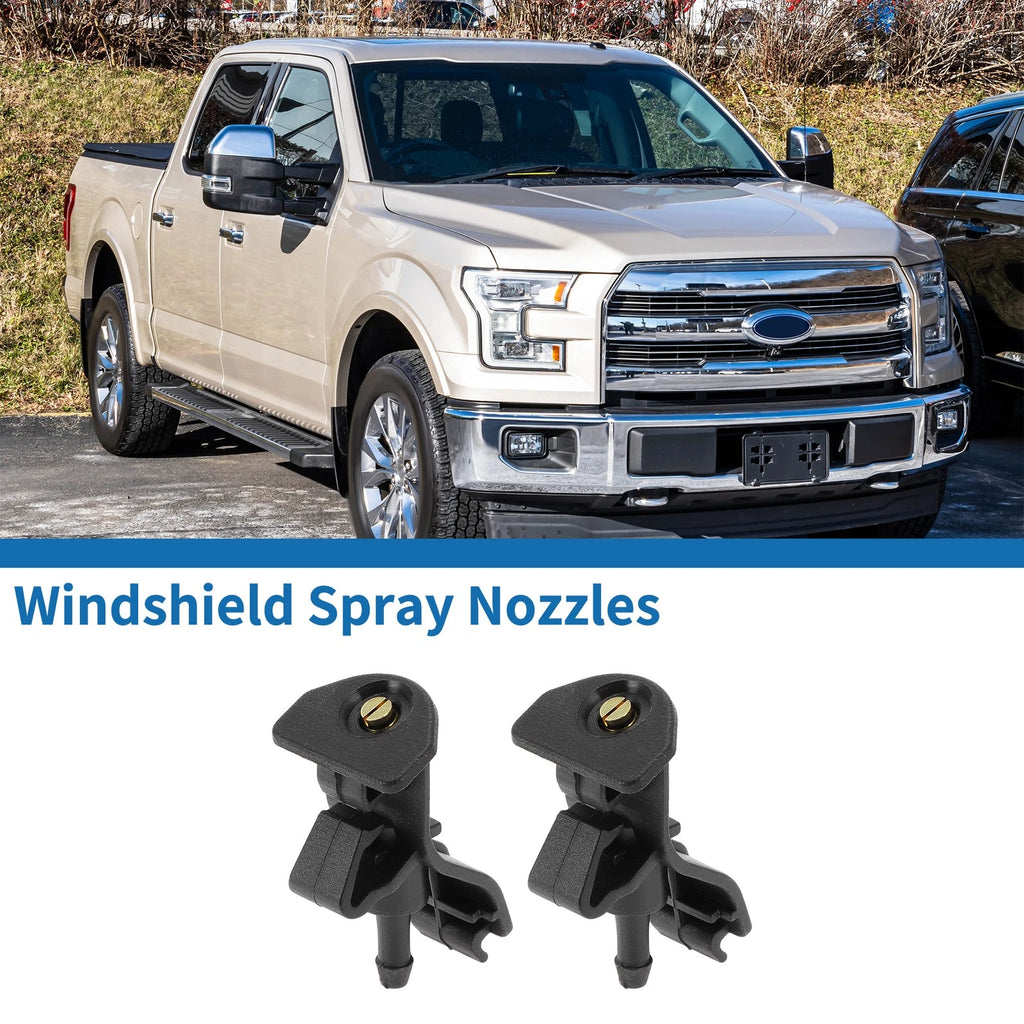 2PCS Front Windshield Washer Nozzles Replacement for Ford Explorer (2011–2018)