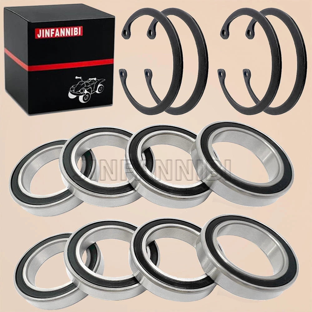 8PCS Spinner Floaters Wheel Bearings & Rings for Dub Davin Small Size