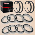 8PCS Spinner Floaters Wheel Bearings & Rings for Dub Davin Small Size