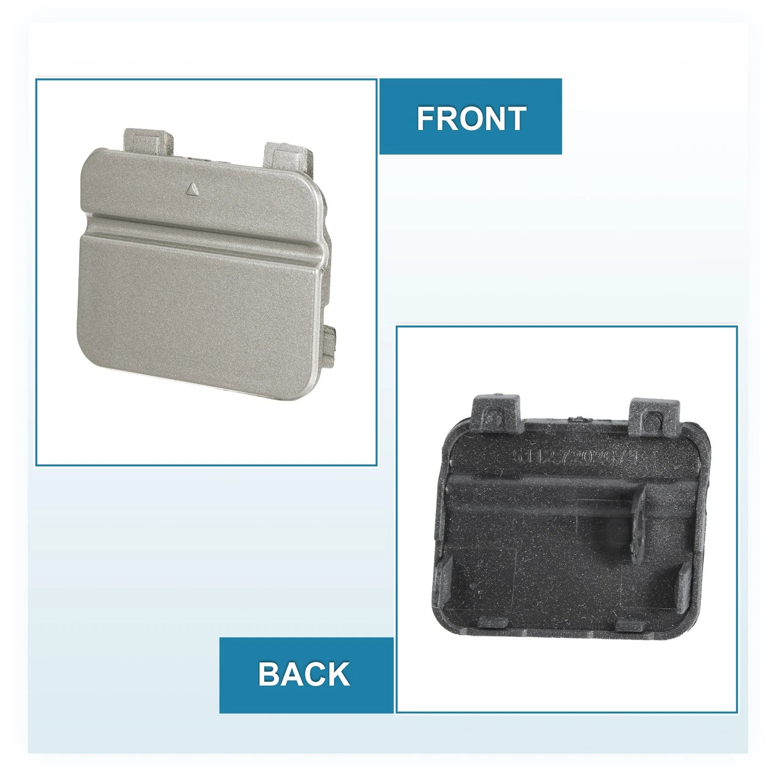 Tow Hook Cover Rear Replacement for BMW 3 Series E90 E91 (2009–2012)