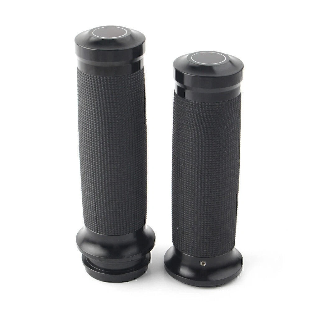 1" 26MM CNC Handlebar Hand Grips for Harley Touring