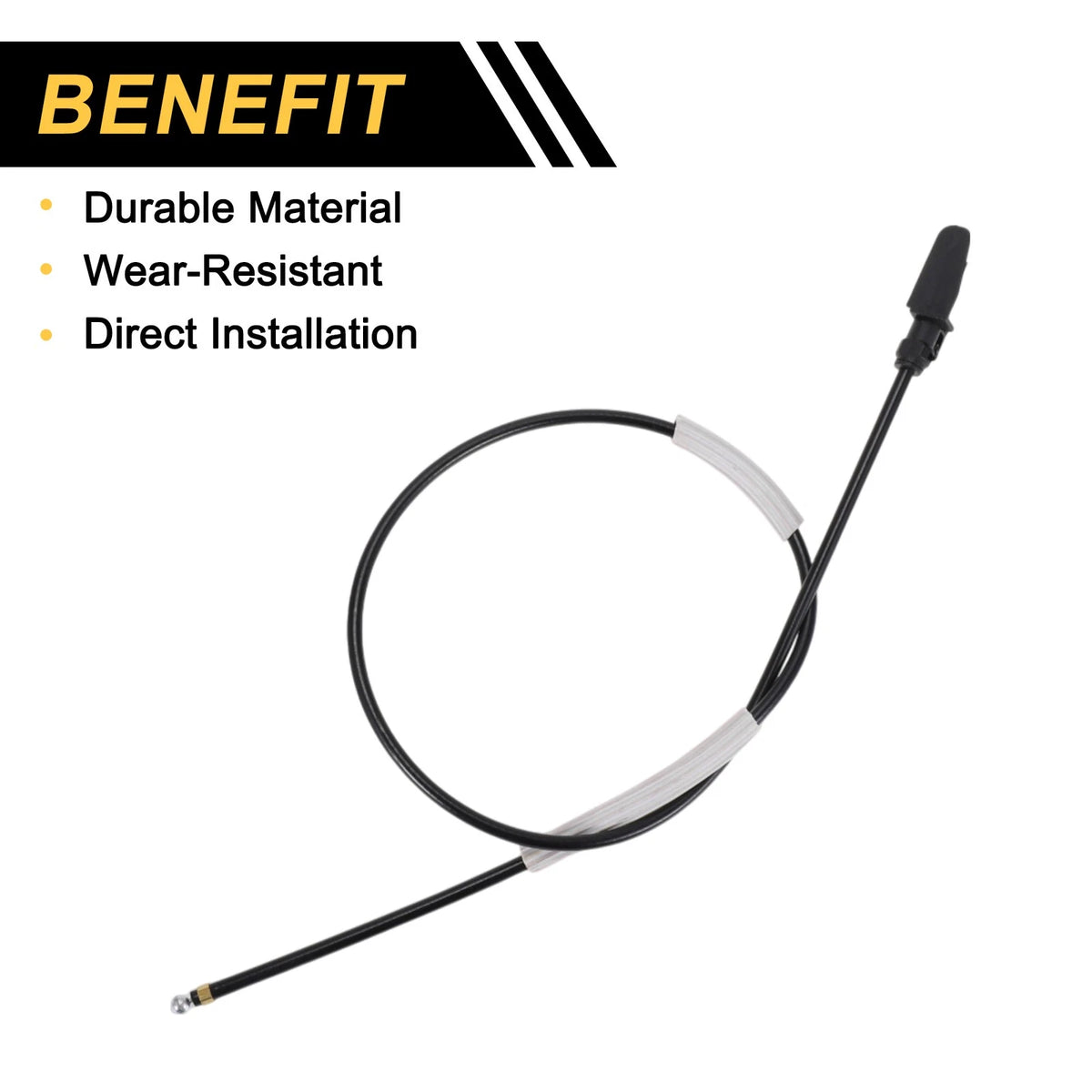 Hood Release Cable No. 7L6823531 for Volkswagen Touareg (2004–2010)