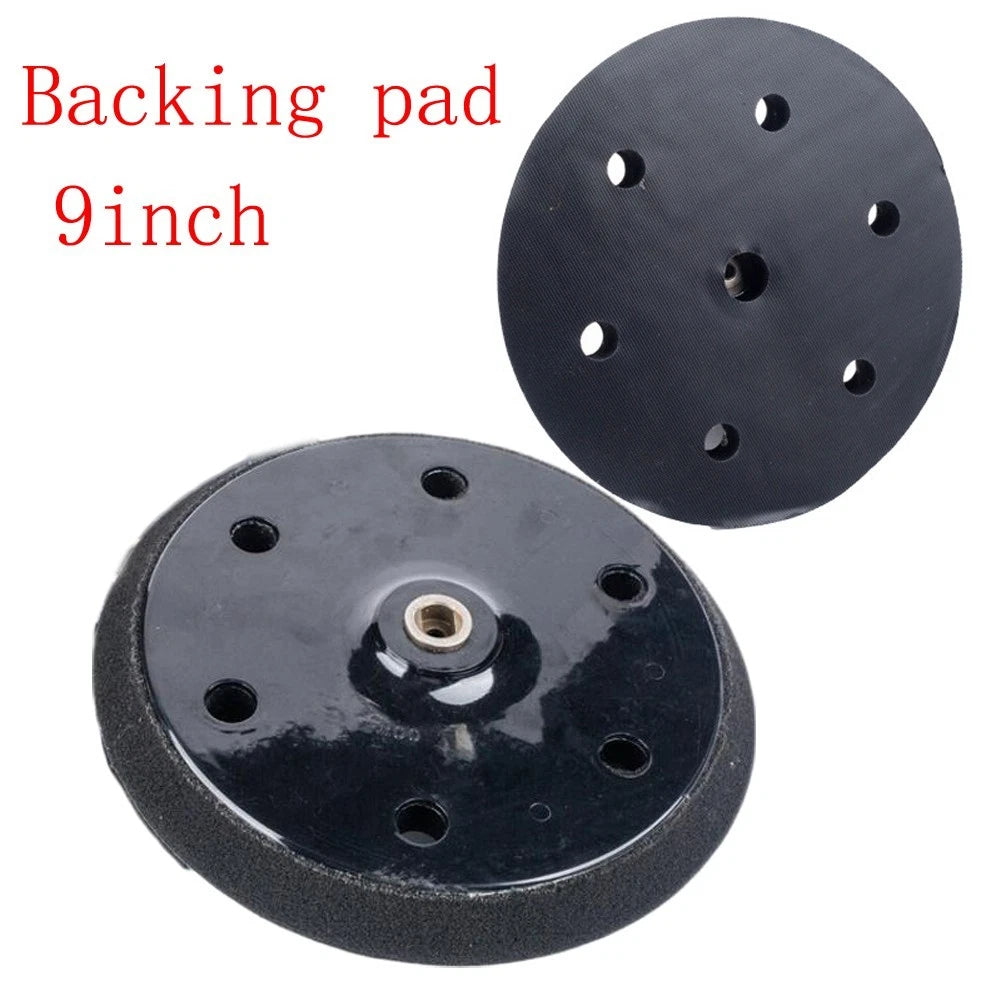 9 Inch 6 Hole Backing Pad for Orbital Drywall Sander (Compatible)