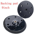 9 Inch 6 Hole Backing Pad for Orbital Drywall Sander (Compatible)