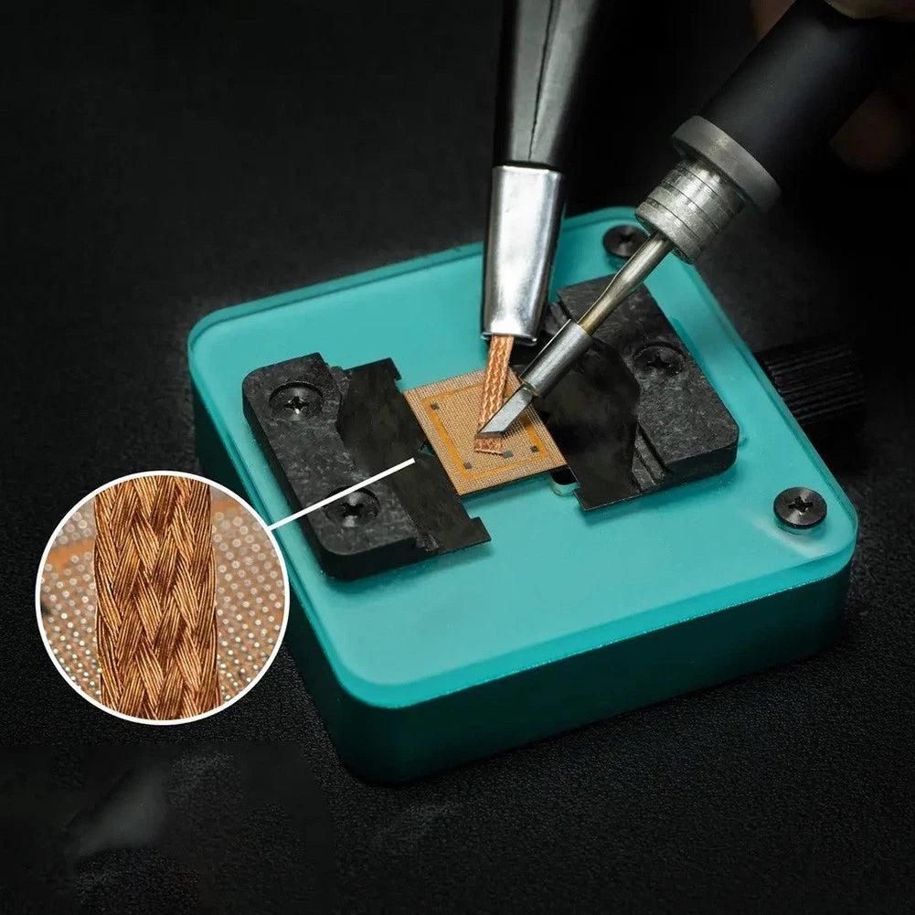 2mm Thick Copper Desoldering Braid for Mobile Device PCB Rework