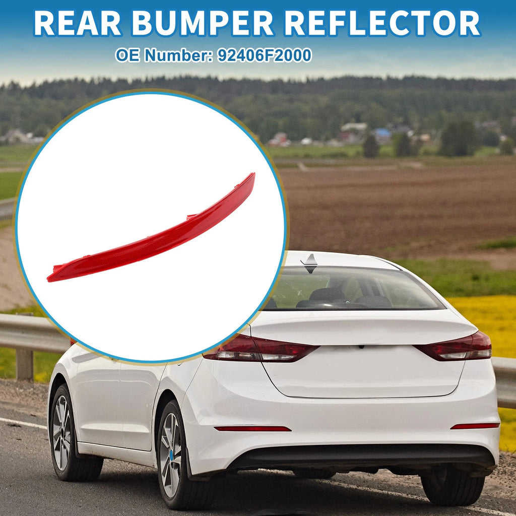 Rear Right Bumper Reflector Replacement for Hyundai Elantra (2017–2018)