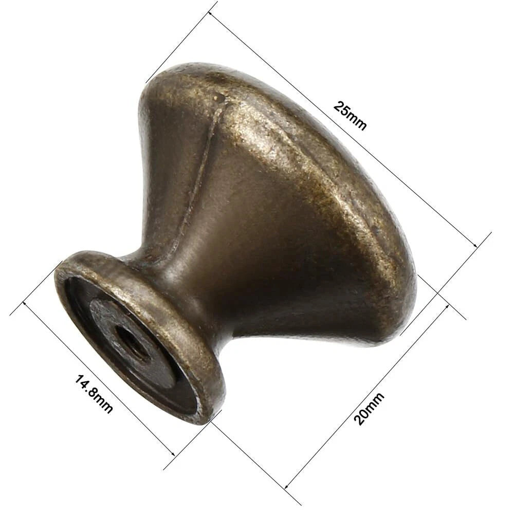 2X Antique Door Pull Handle for Cupboard Drawer Cabinet