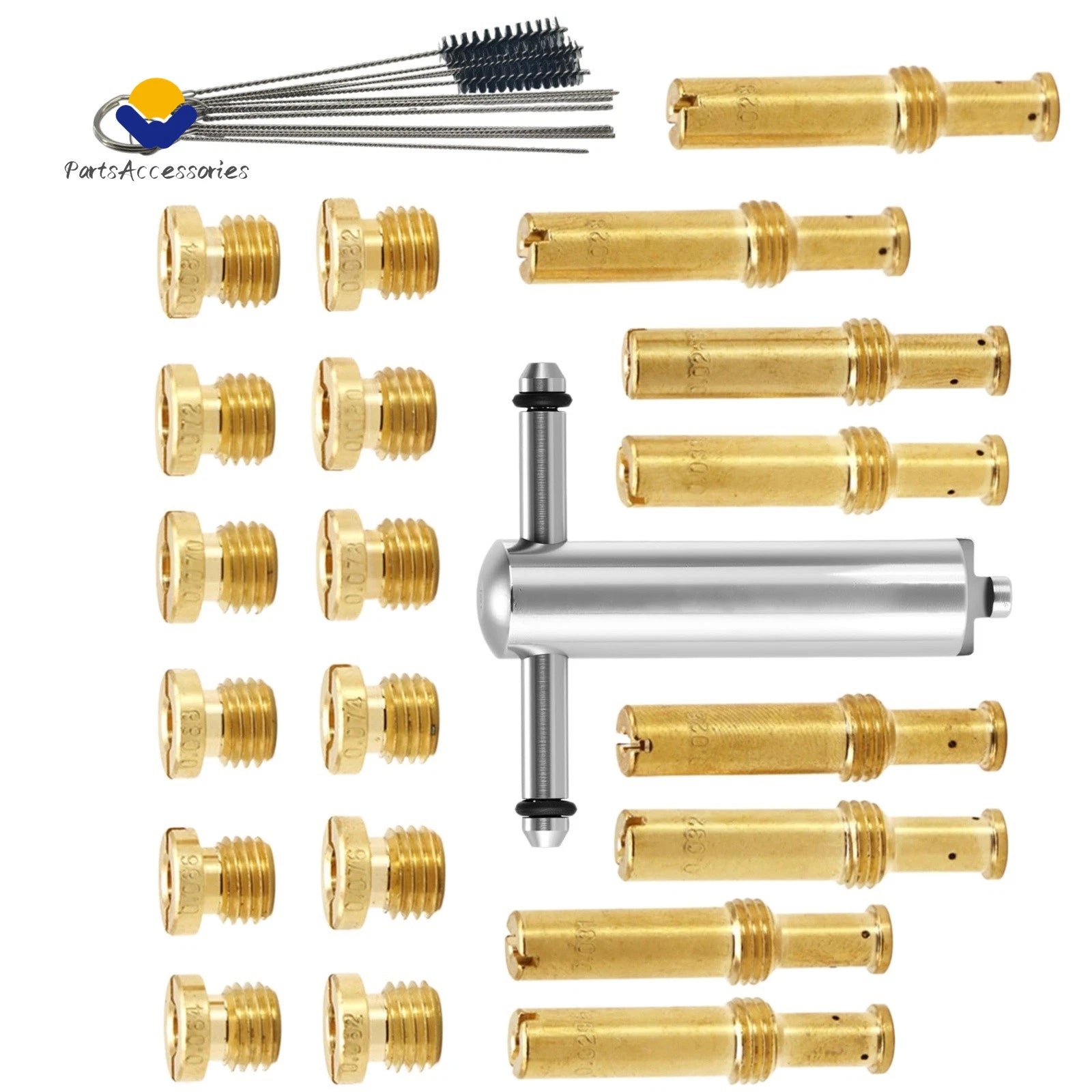 Main Jet Assortment Kit & Tool for S&S Cycle Super E/G Carburetors