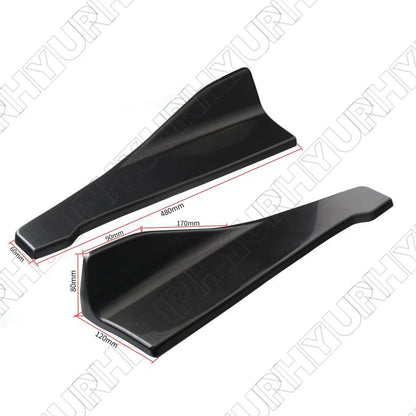 Rear Lip Spoiler & Body Side Skirts for