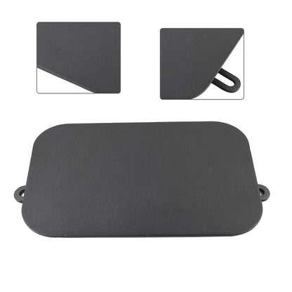 1pc Motorcycle Universal Side Number Plate Panel Cover CNC Black