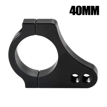 1 x 40MM Black Universal Motorcycle CNC Aluminium Steering Damper Fork Bracket