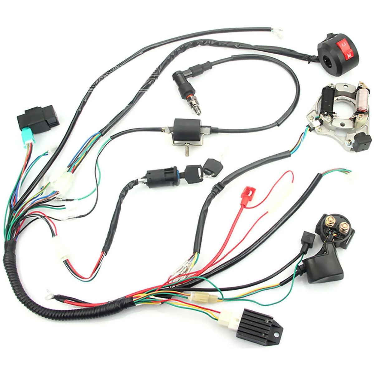 CDI Ignition Wire Harness for ATV 50/70/90/110/125CC (E)