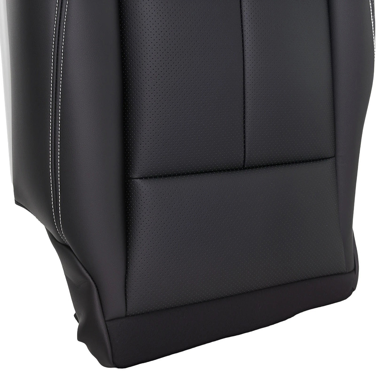 Black Driver Bottom Seat Cover for Nissan Murano (2015–2023) Leather